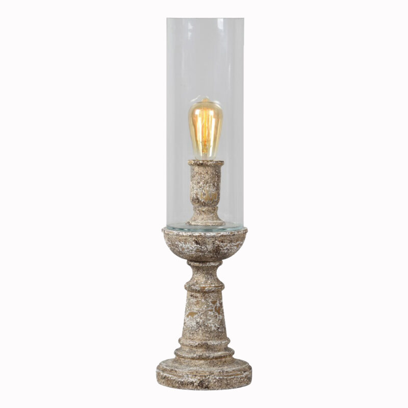 Electrode Oversized Glass Table Lamp Rita's Furniture & Decor Owenton, KY