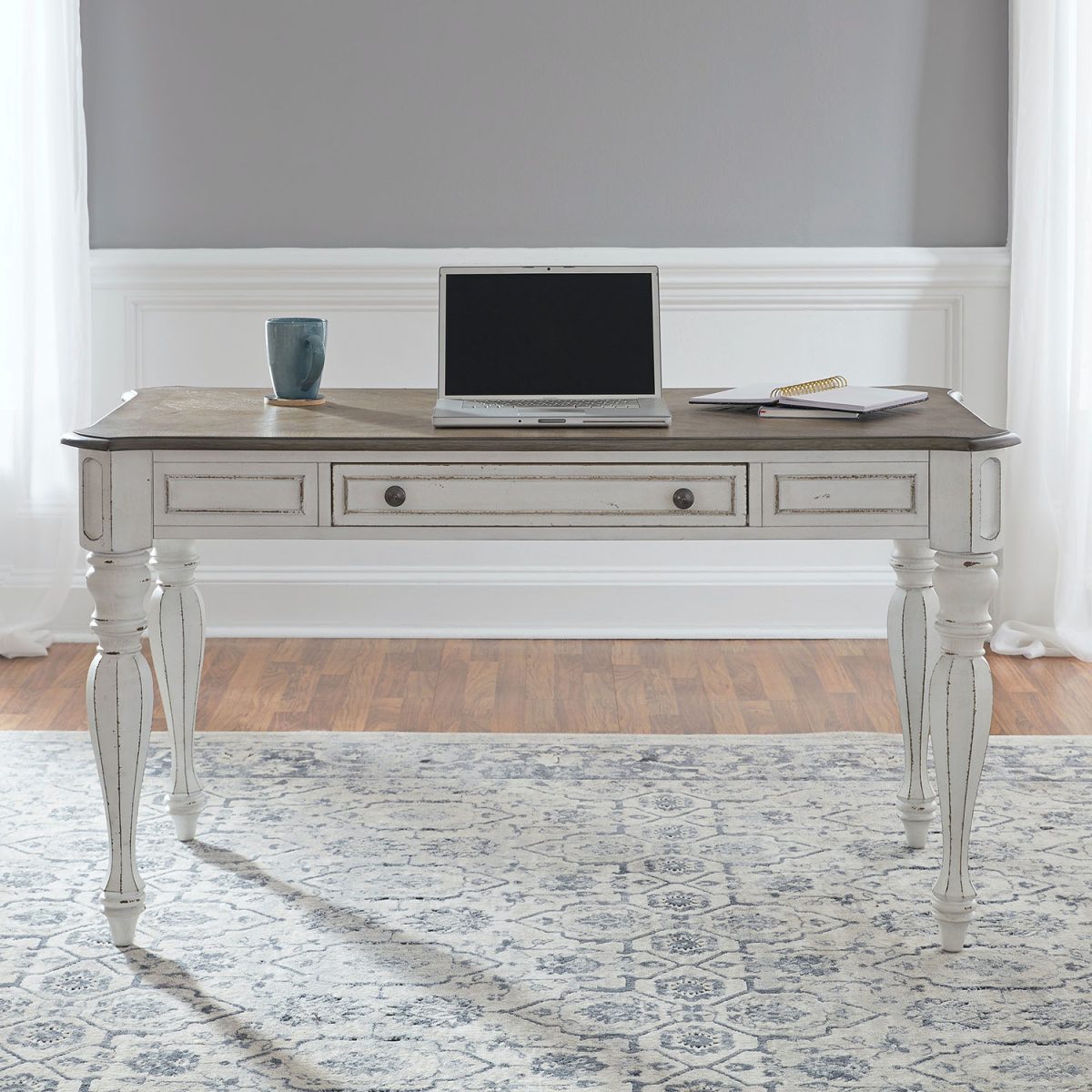 Liberty Lakeshore Navy Writing Desk Rita's Furniture & Decor